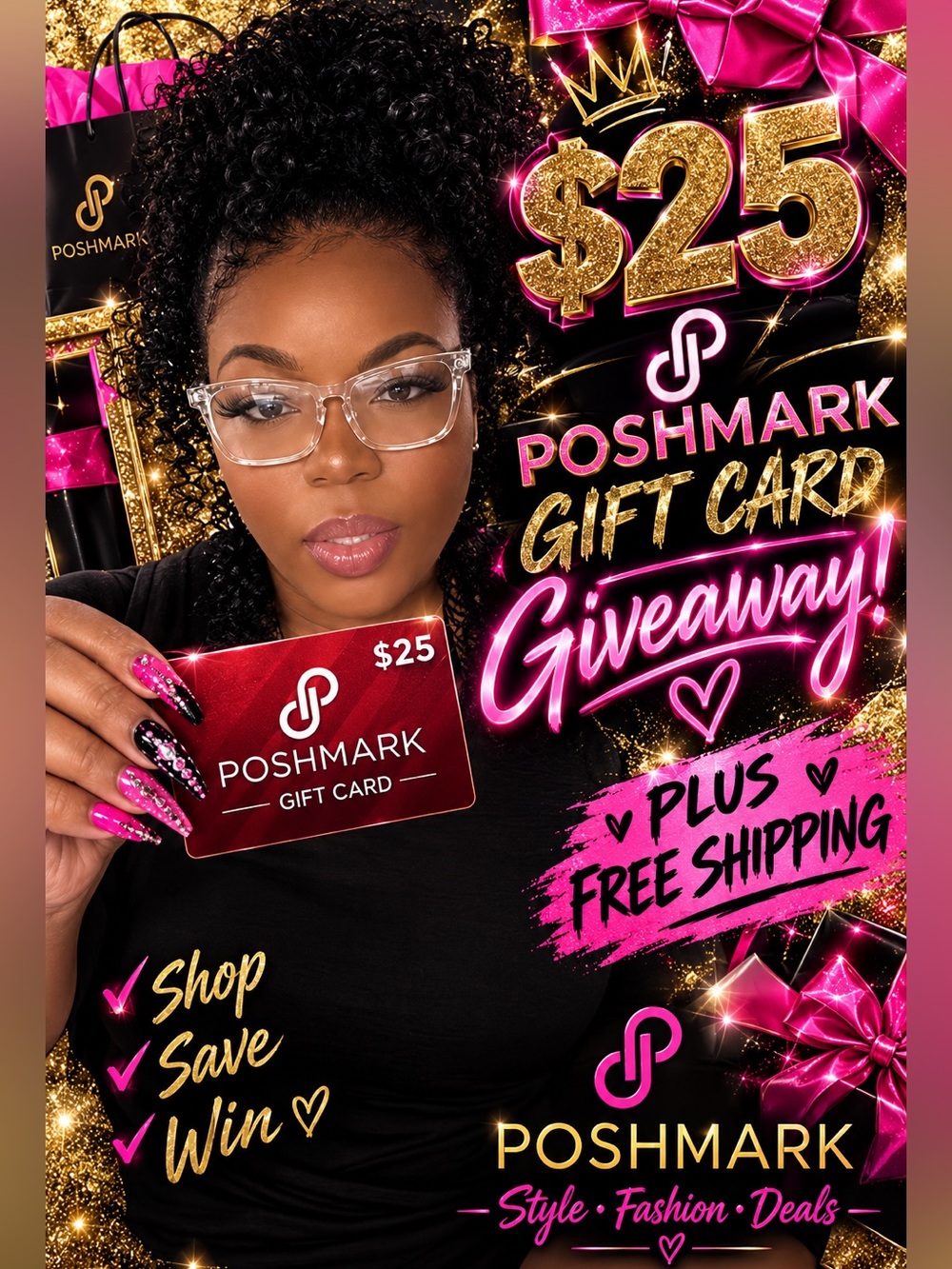 GIVEAWAY with @imanifest_v 🎉  free shipping & gift